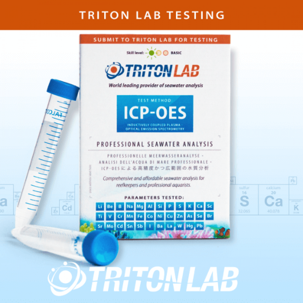 TRITON professionelle Wasseranalyse / Wassertest ICP-OES Analyse