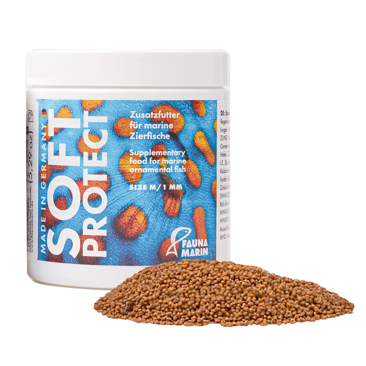 Soft Protect M - Zusatzfutter für marine Zierfische - 150 g
