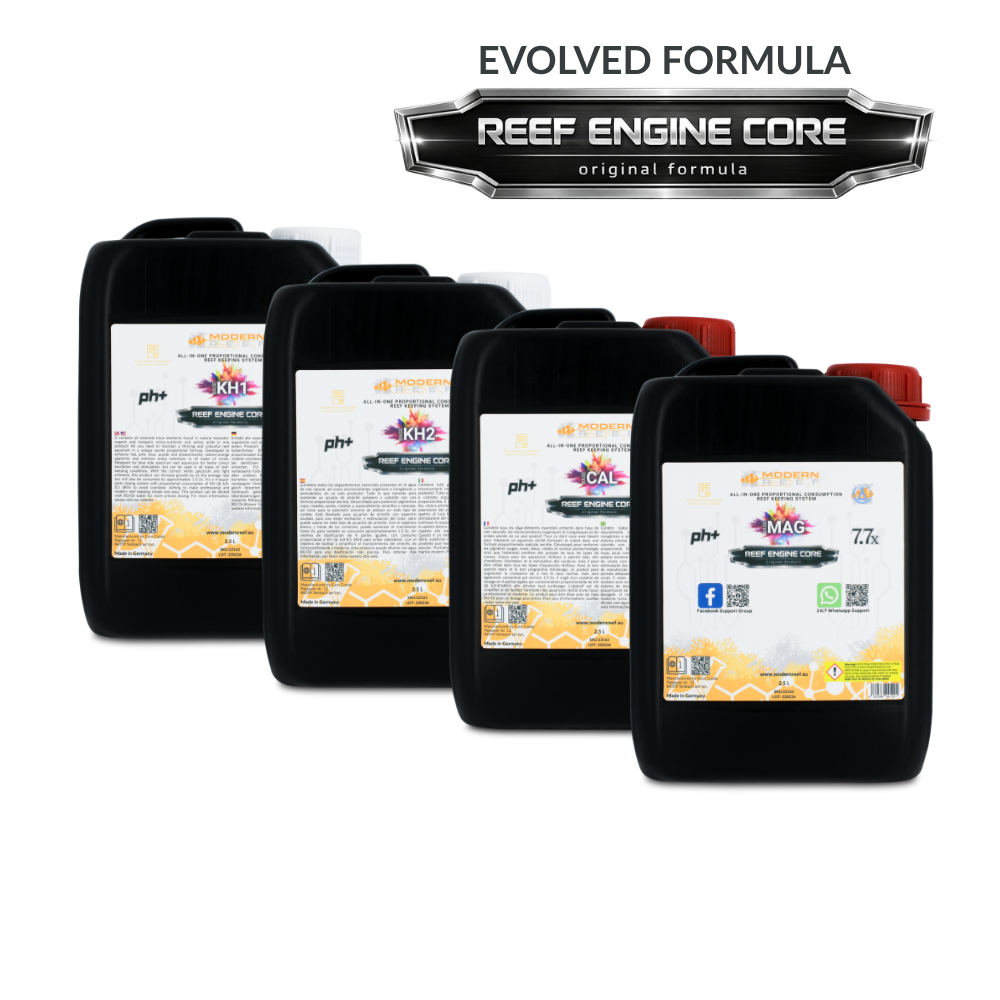 All-in-one Reef Keeping System (RKS) 4×2.5L Set REEF ENGINE CORE 7.7x High Concentrate