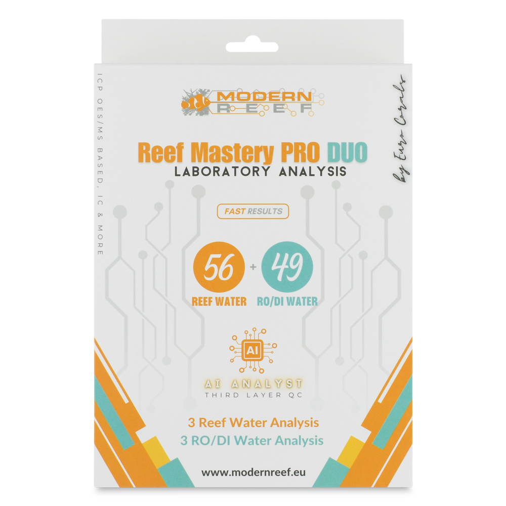Reef Mastery PRO DUO 3-SETS (3 Reef Water Analysis Pro + 3 RO/DI Water Analysis Pro)