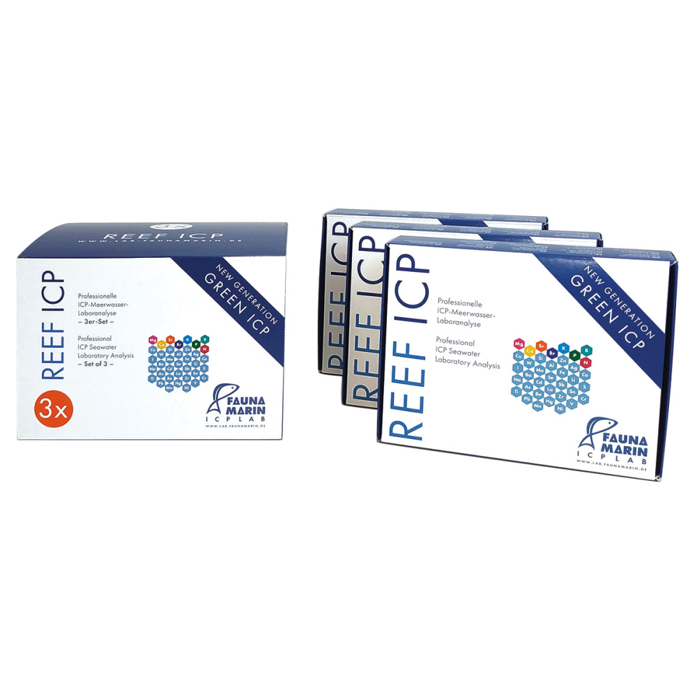 Reef ICP 3er-Set - ICP Analyse