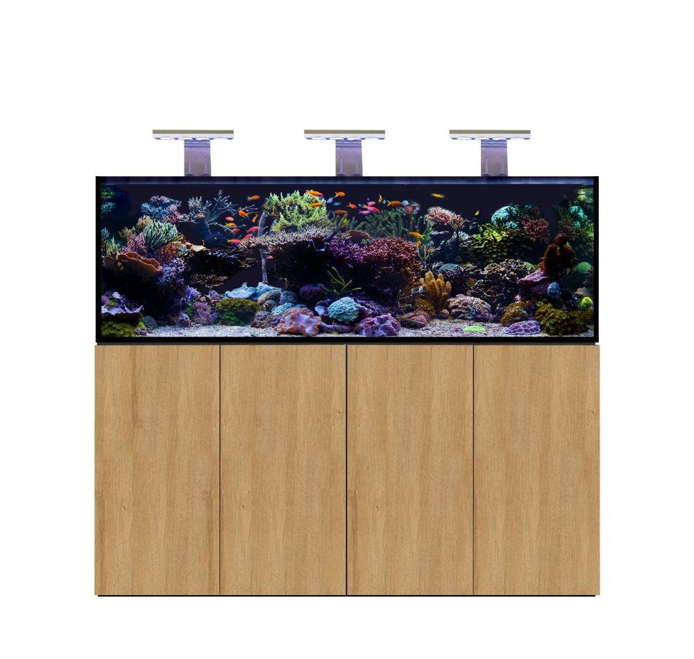 D-D Aqua-Pro Reef 1800- Metal Frame Natural Oak