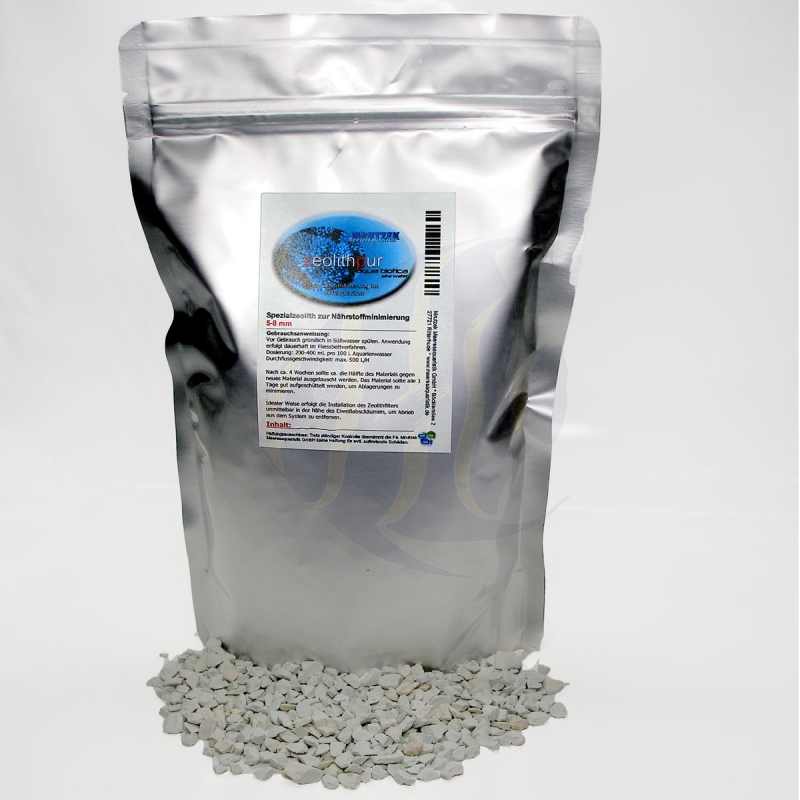 aqua biotica zeolith purum 5-8 mm 1000 ml 2120 g aqua biotica zeolith purum 5-8 mm 1000 ml 2120 g