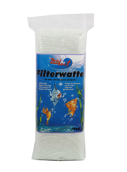 Filterwatte, weiß  500 g