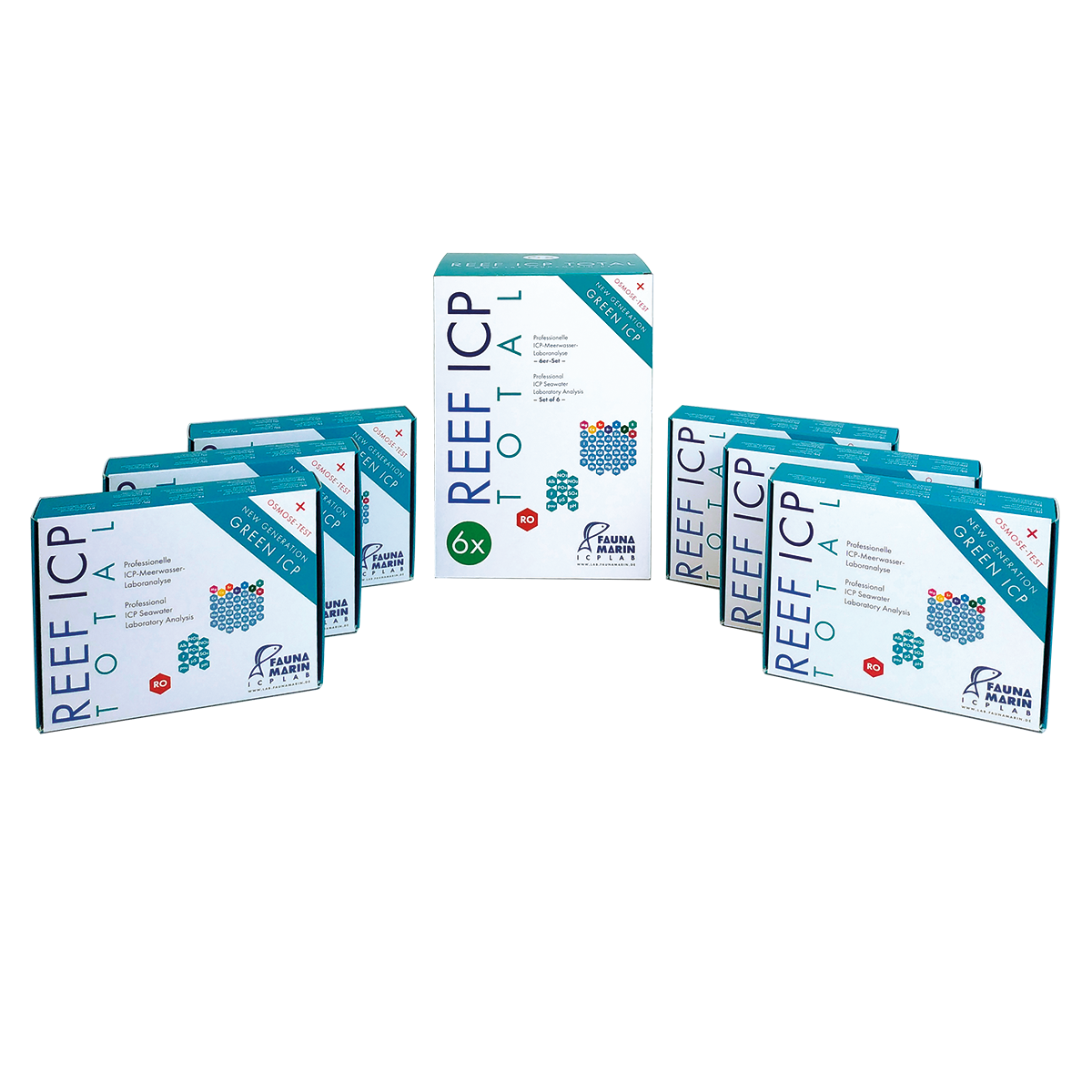 Reef ICP Total 6er Set - ICP/IC Analyse