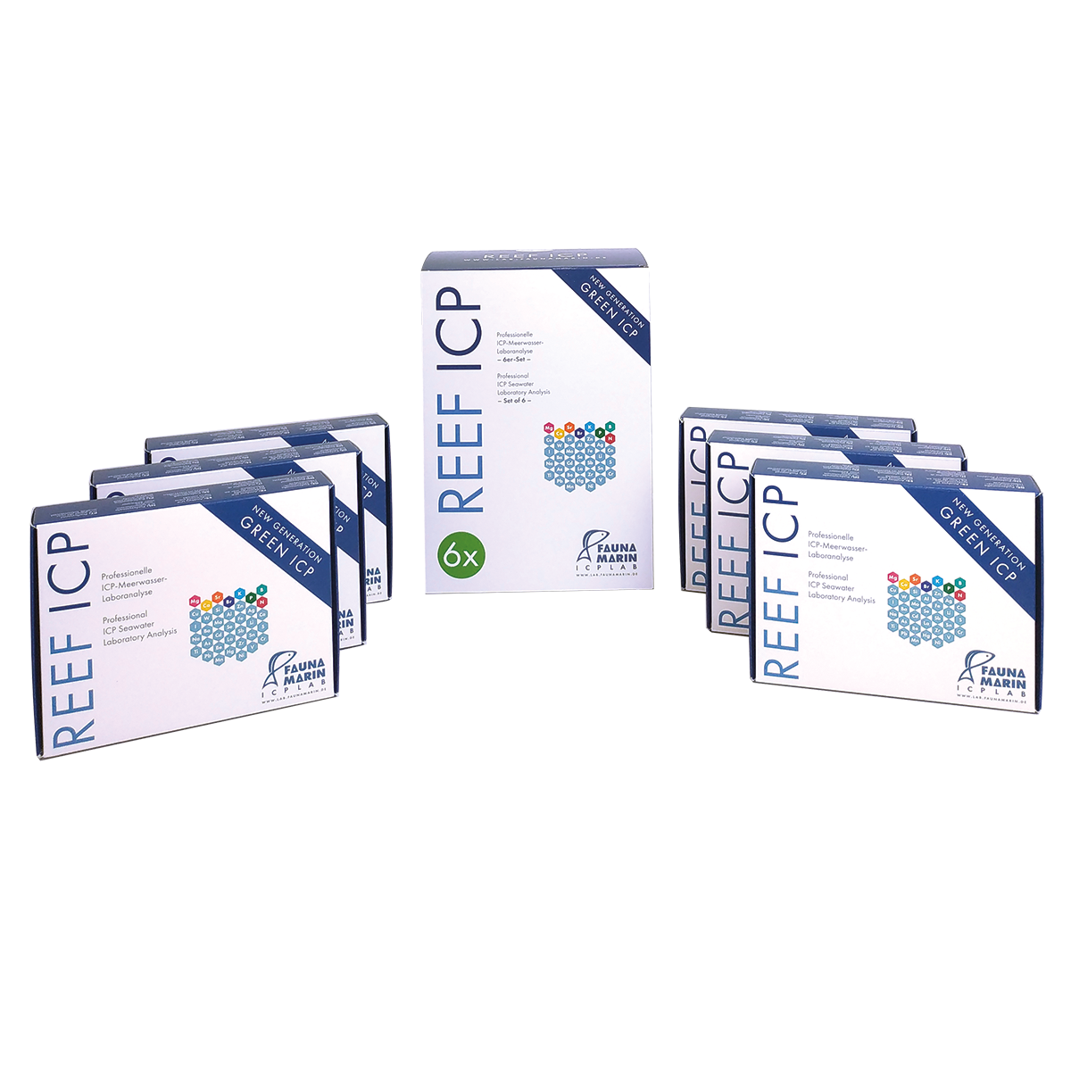 Reef ICP 6er-Set - ICP Analyse