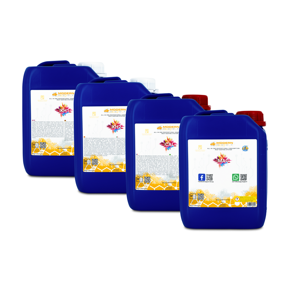 All-in-one Proportional Consumption Reef-Keeping System (RKS) 4×2.5L Set