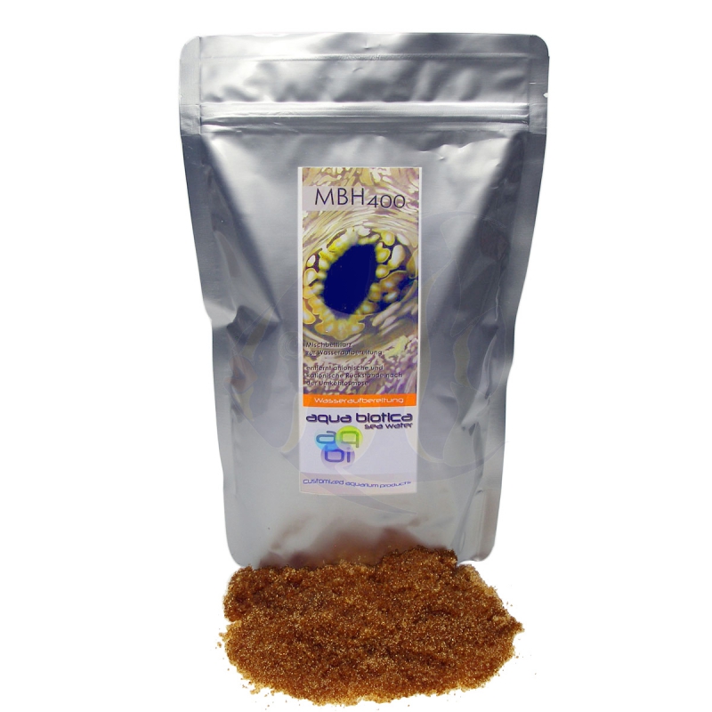 aqua biotica MBH/400 Mischbettharz 2500 ml 1500 g aqua biotica MBH/400 Mischbettharz 2500 ml 1500 g