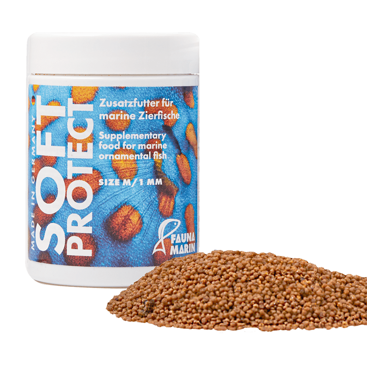 Soft Protect M - Zusatzfutter für marine Zierfische - 65 g