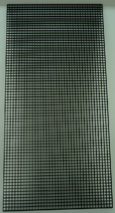 Korallengitter Schwarz 1210 x 600 x 12 mm, Waben 15x15x12mm ( Rasterplatten - Versand nur ab 5 Stück möglich )