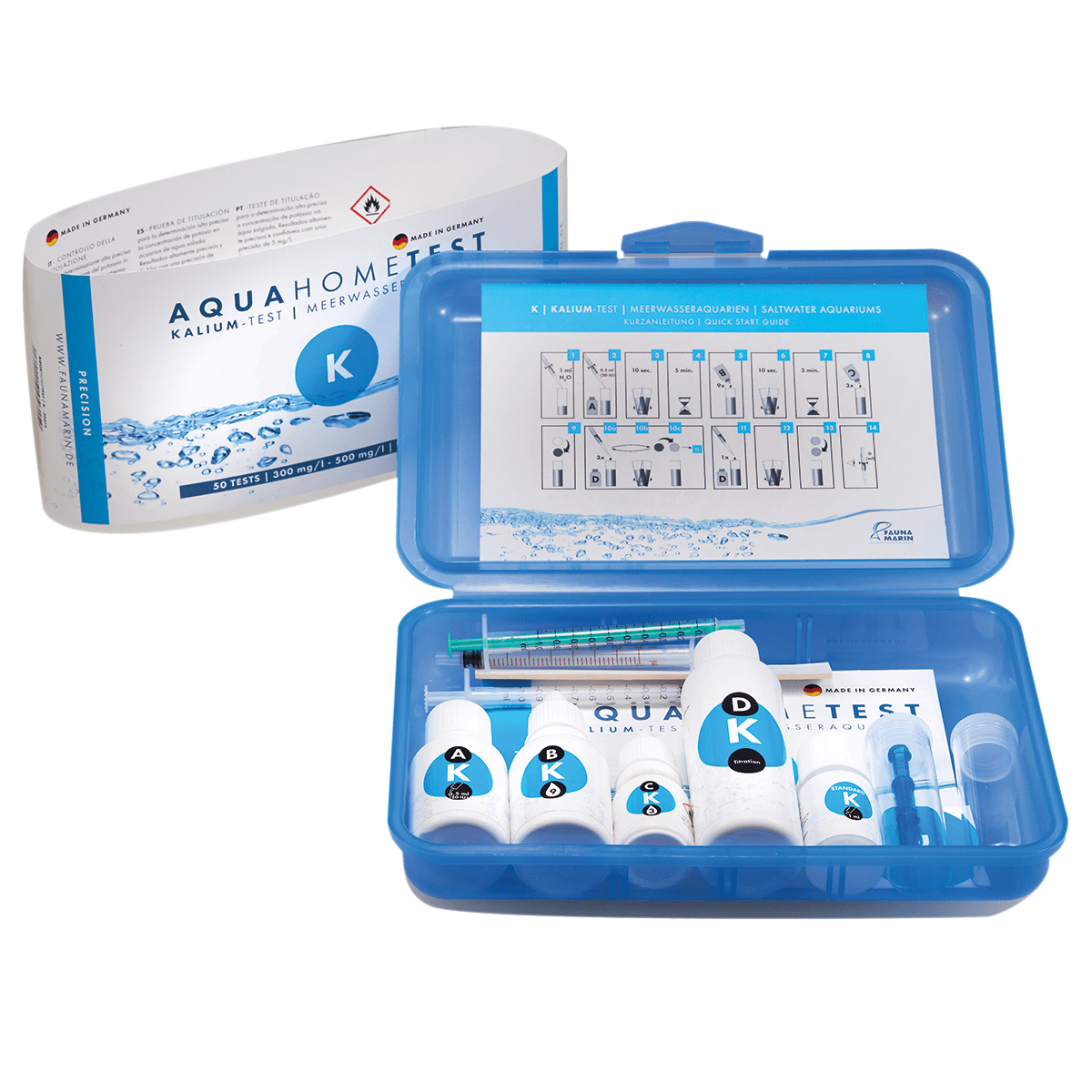 AquaHomeTest K - Kalium / Potassium Test AquaHomeTest K - Kalium / Potassium Test