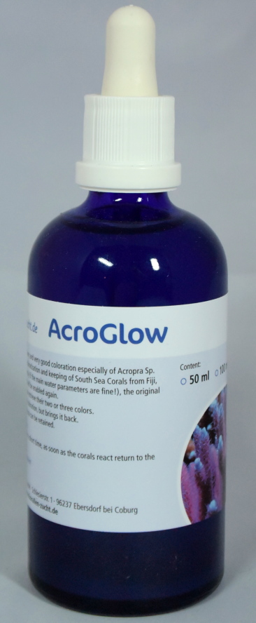 Acro Glow 50 ml Fördert die Gesundung und sehr gute Ausfärbung speziell von Acroporen. Acro Glow 50 ml Fördert die Gesundung und sehr gute Ausfärbung speziell von Acroporen.
