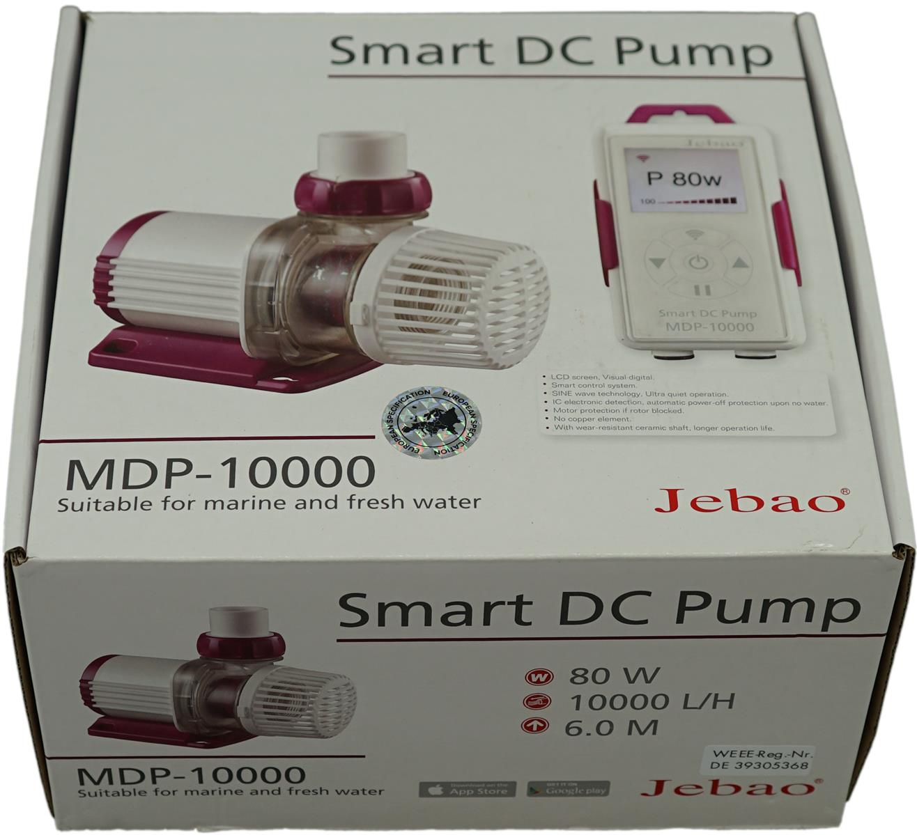 Deltec / Jebao Förderpumpe MDP 10000max. 10000 l/h, 80 W Deltec / Jebao Förderpumpe MDP 10000max. 10000 l/h, 80 W