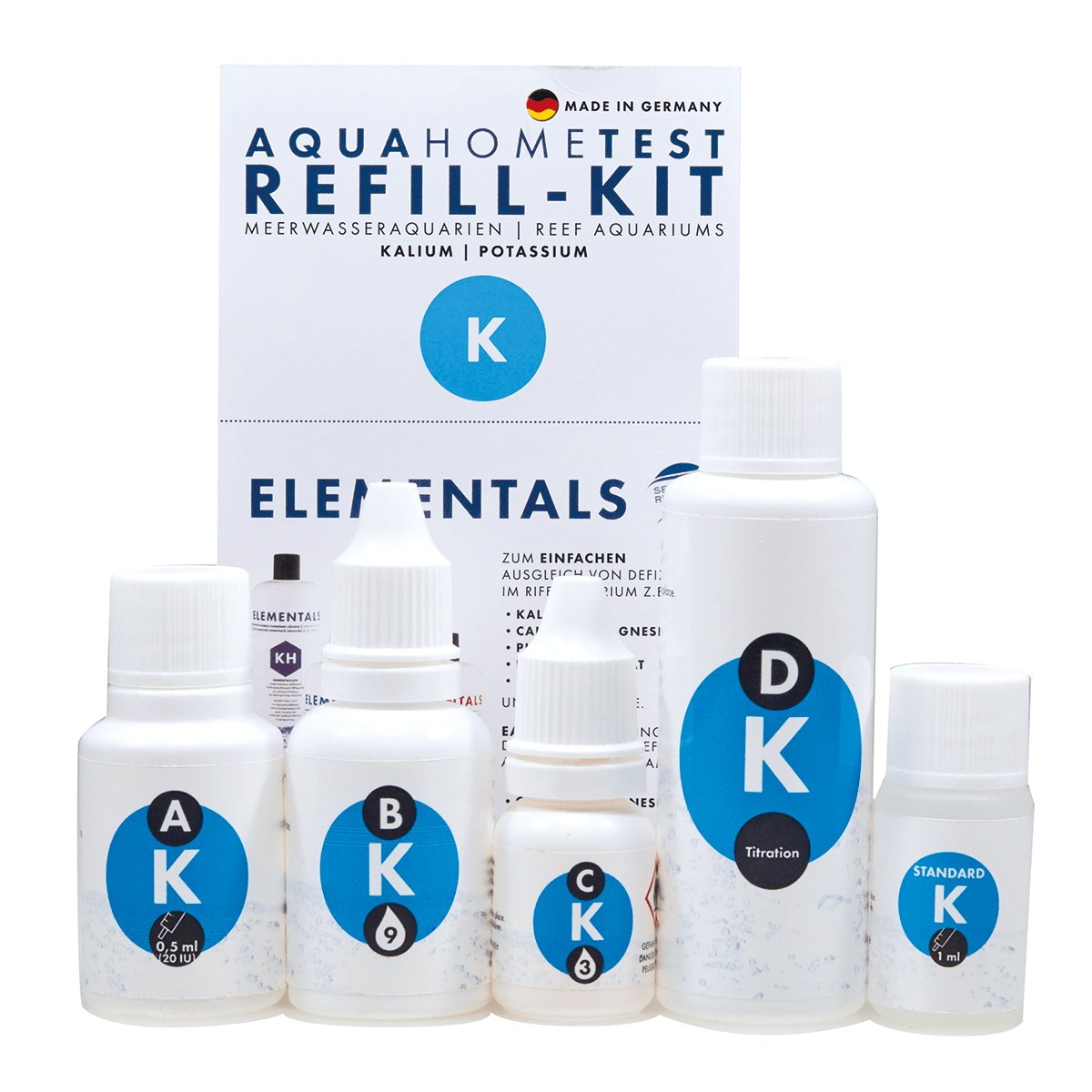 AquaHomeTest Refill-Kit  K - Nachfüll-Set / Refill set AquaHomeTest Refill-Kit  K - Nachfüll-Set / Refill set