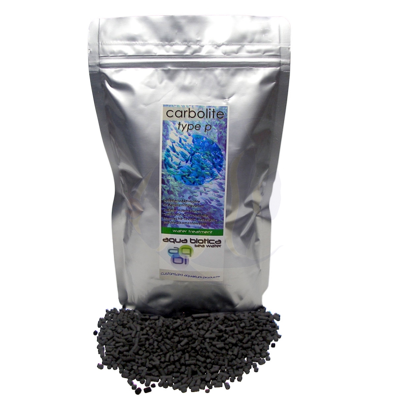 aqua biotica carbolite type p Aktivkohle 2500 ml 1250 g aqua biotica carbolite type p Aktivkohle 2500 ml 1250 g