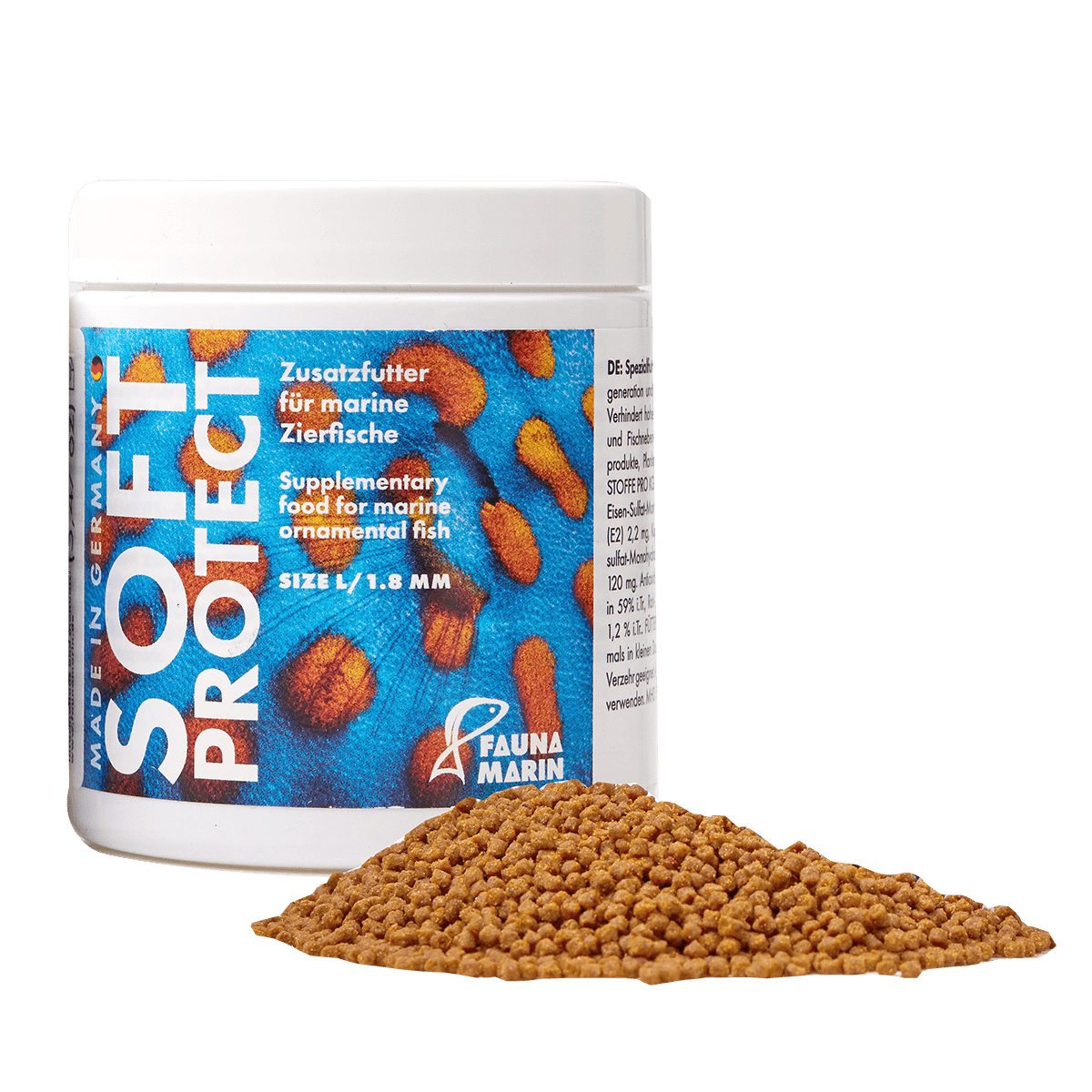 Soft Protect L - Zusatzfutter für marine Zierfische - 155 g