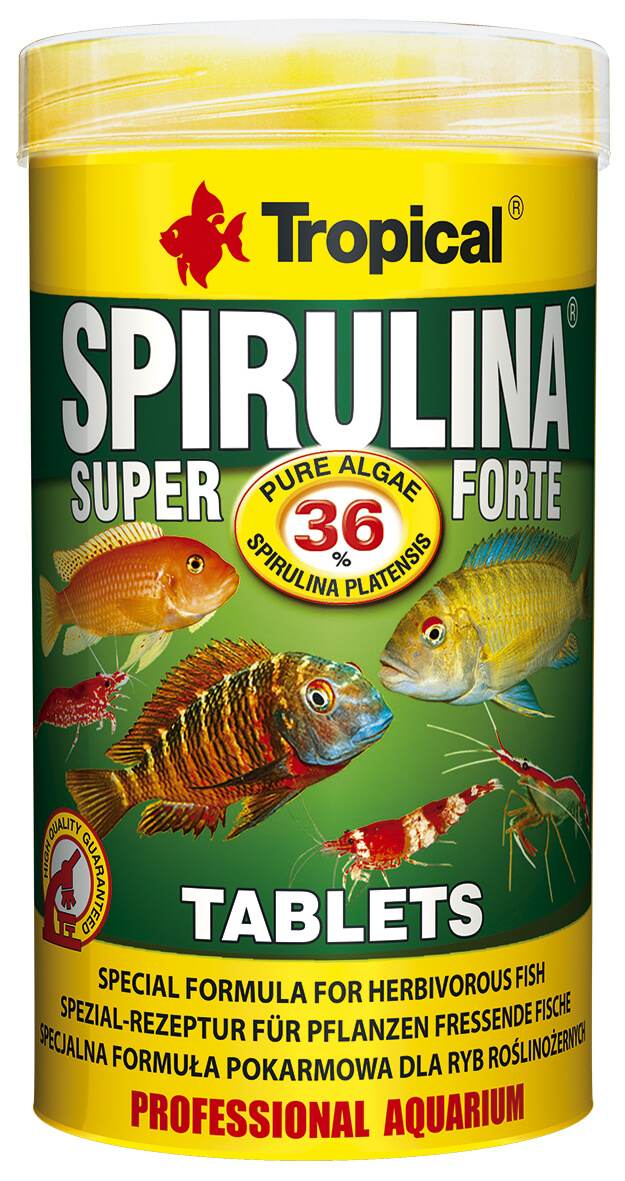 Tropical-Futter Spirulina 36% Tablets 250 ml Tropical-Futter Spirulina 36% Tablets 250 ml