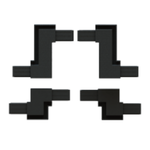 Aquariennetzabdeckung Ausschnitt 15/40mm (4 Teile) Aquariennetzabdeckung Ausschnitt 15/40mm (4 Teile)