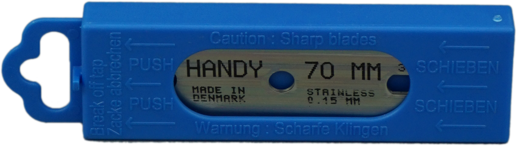 Handy Ersatzklingen für Klingenreiniger MK2 und Klingenreiniger 300mm / Breite 70 mm - 5 Stück