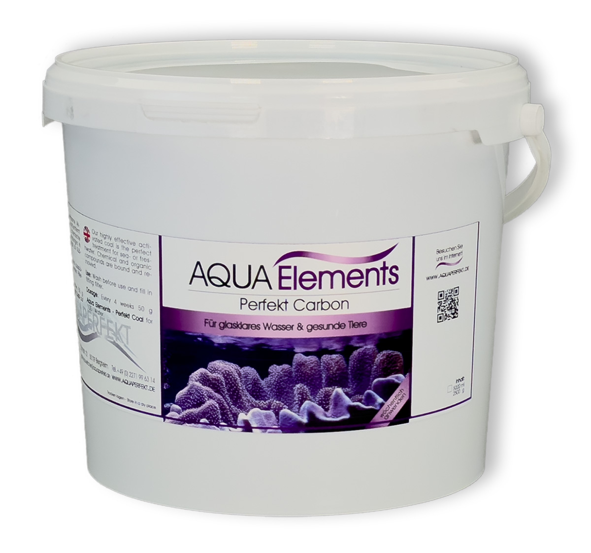 Perfekt Carbon laborqualitätt 4-6 mm Körnung 5000 ml / 2500 g